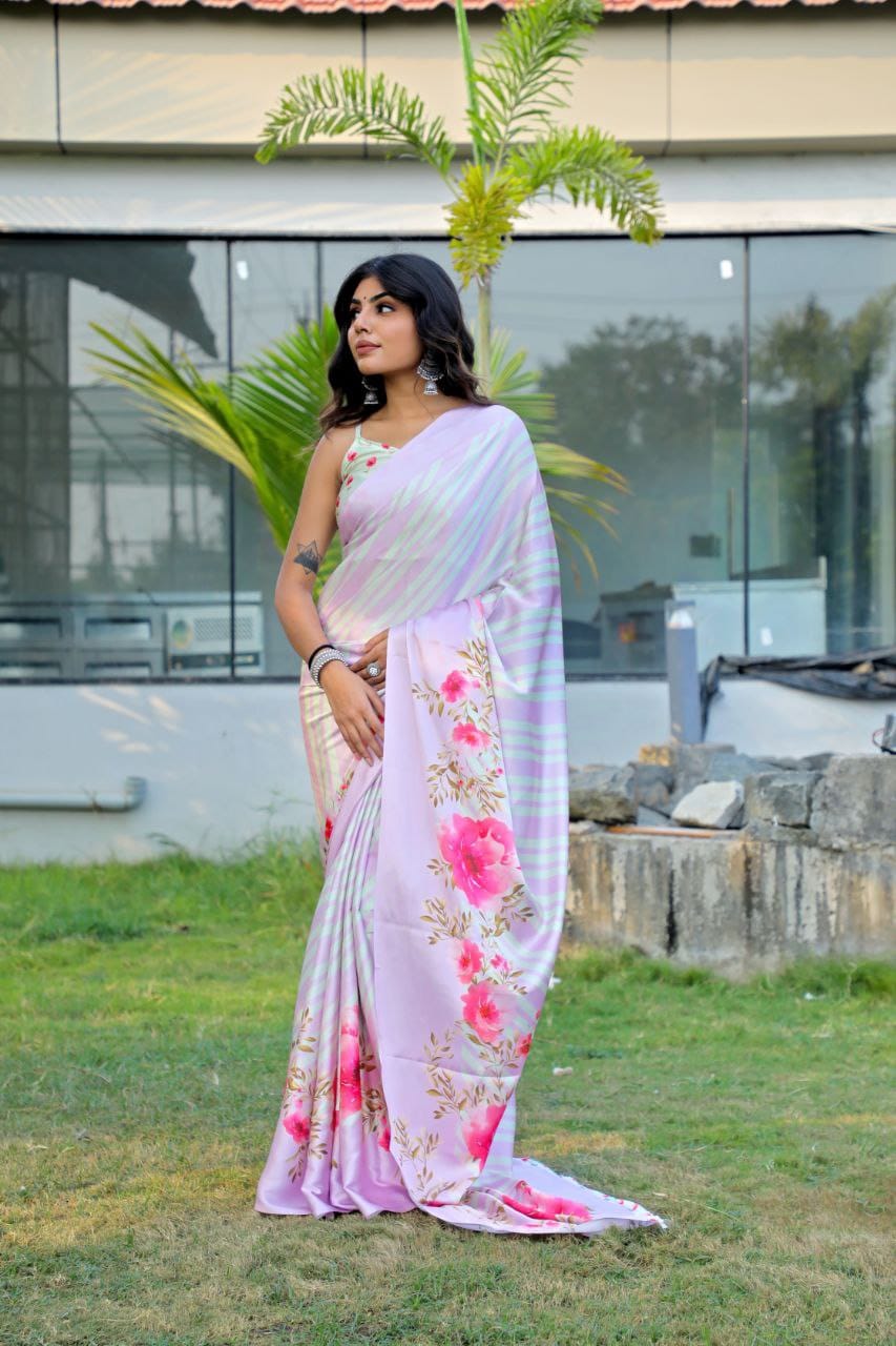 Linen Saree